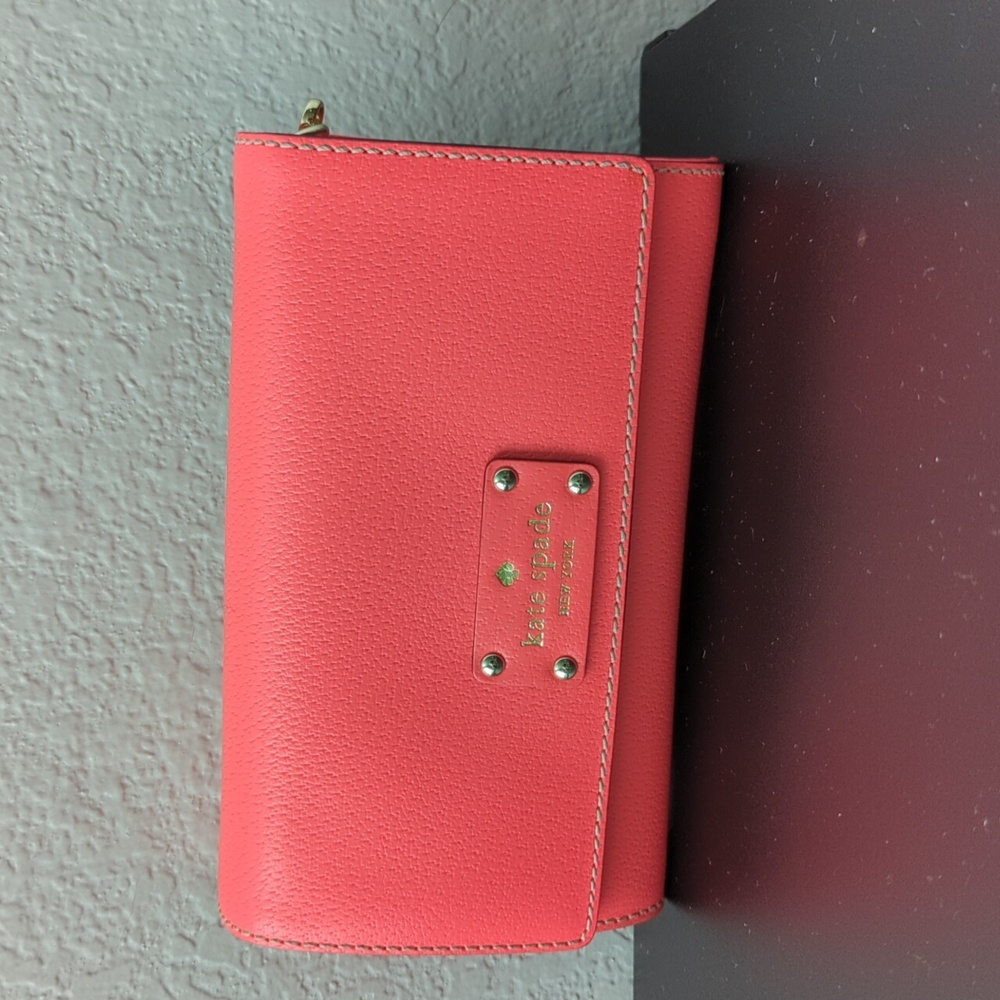 Kate Spade Neon Pink Clutch/Crossbody